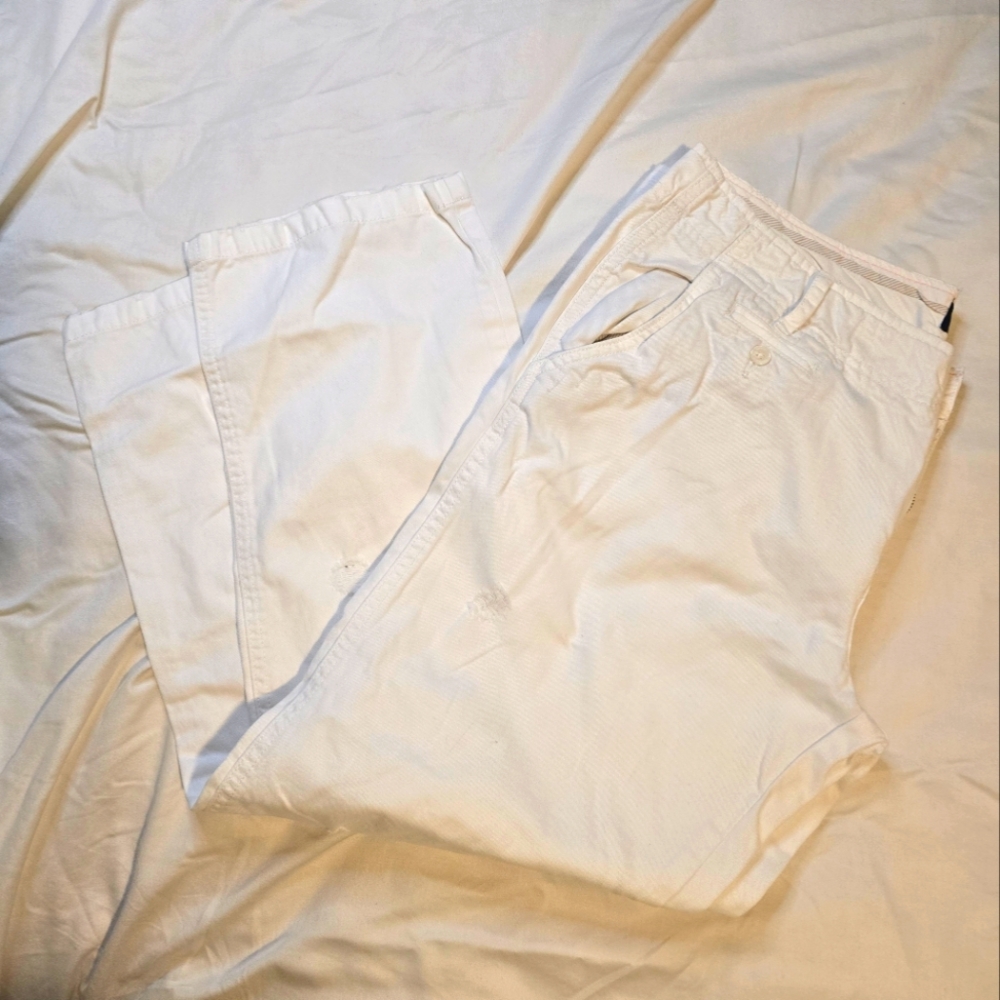 AEO White Casual Pants